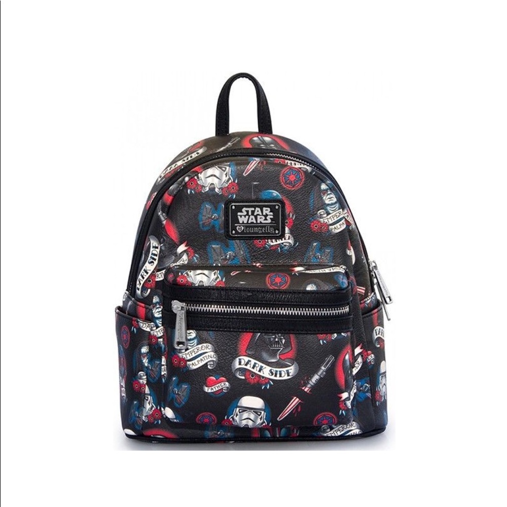 SEARCHING FOR-Loungefly Dark Side Tattoo Backpack